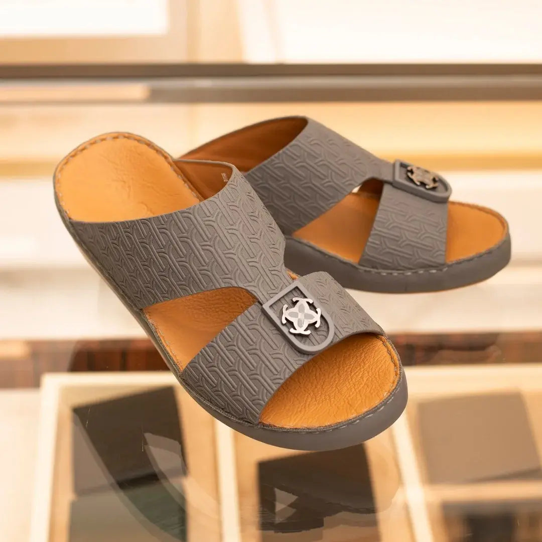 Chic Premium Quality Leather Arabic Sandals