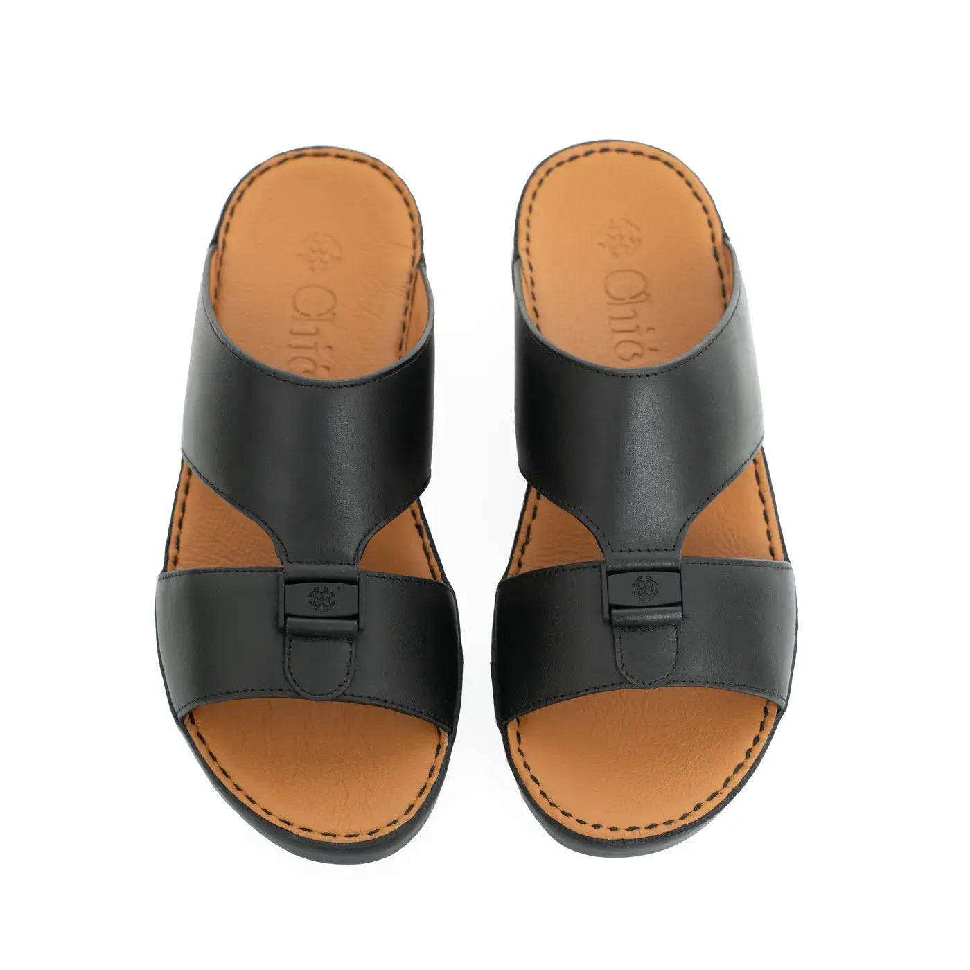 Genuine Leather Arabic Sandals By Chic
