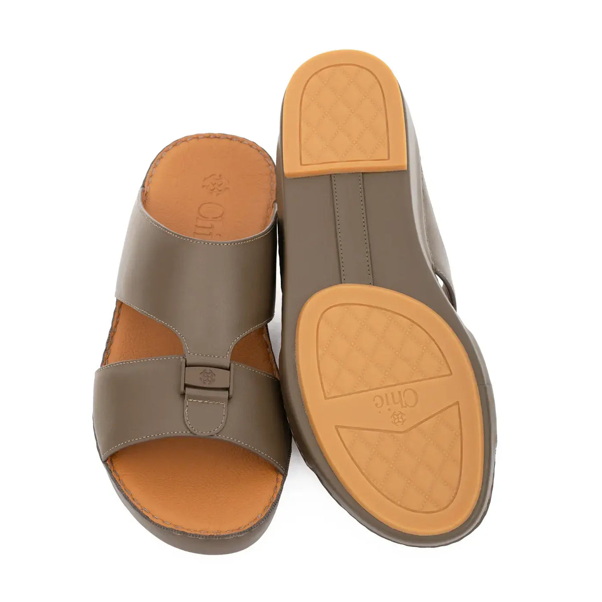 Genuine Leather Arabic Sandals By Chic