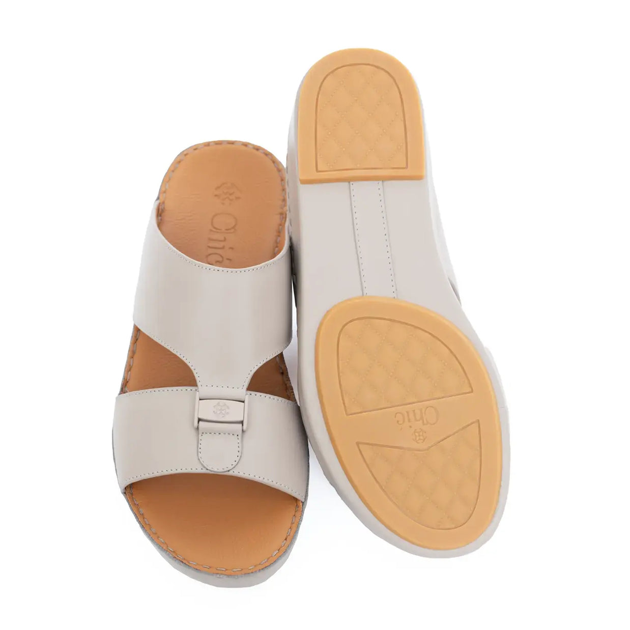 Genuine Leather Arabic Sandals By Chic