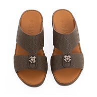 صنادل عربية من الجلد الطبيعي