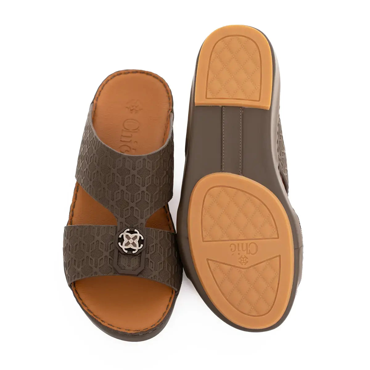 صنادل عربية من الجلد الطبيعي