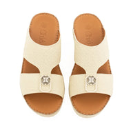 صنادل عربية من الجلد الطبيعي