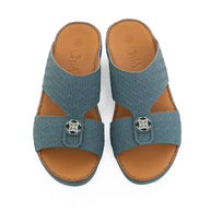 صنادل عربية من الجلد الطبيعي