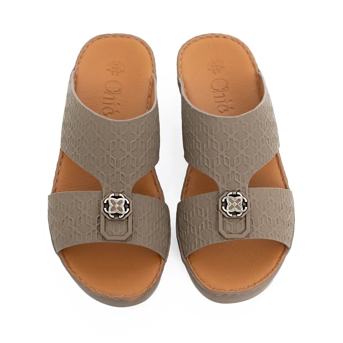 صنادل عربية من الجلد الطبيعي