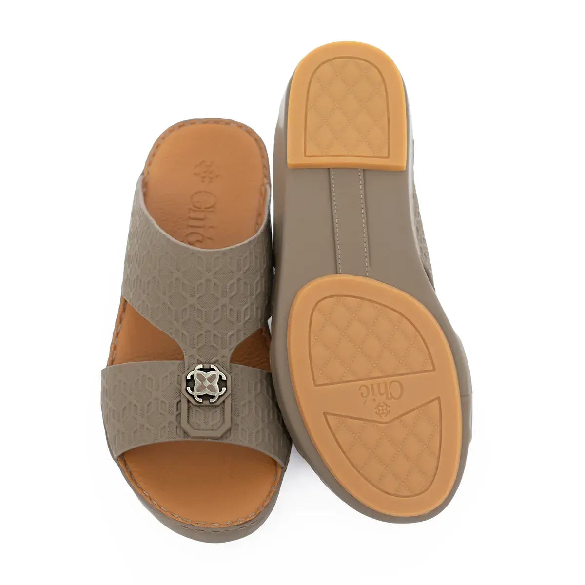 صنادل عربية من الجلد الطبيعي