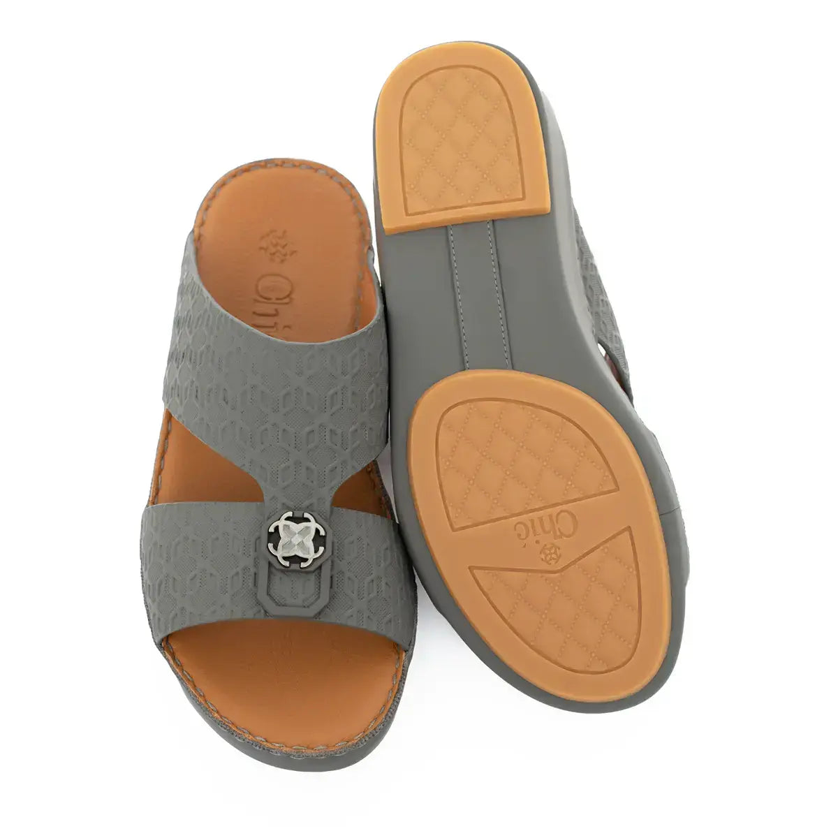 صنادل عربية من الجلد الطبيعي