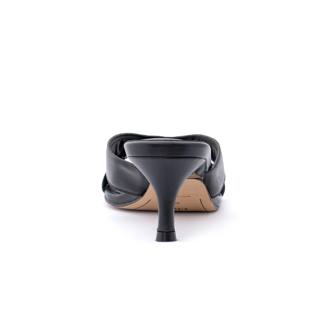 Nappa Leather  Heel Sandals for Women