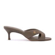 Nappa Leather  Heel Sandals for Women