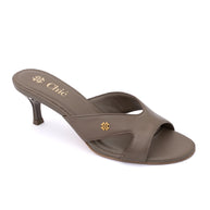 Nappa Leather  Heel Sandals for Women