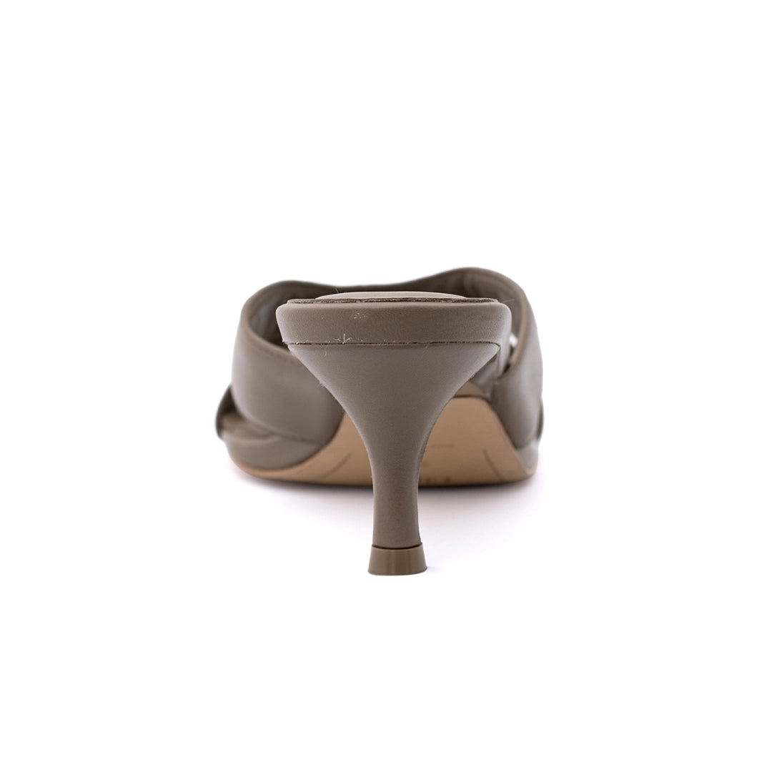 Nappa Leather  Heel Sandals for Women
