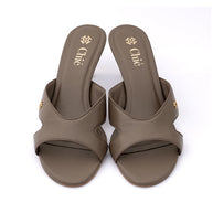 Nappa Leather  Heel Sandals for Women