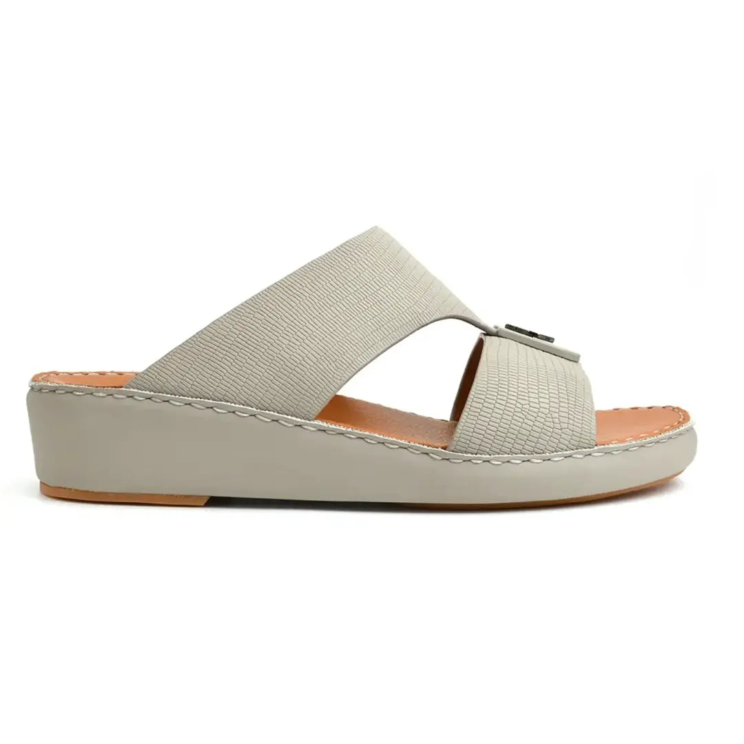 Lizard Textured Arabic Sandal