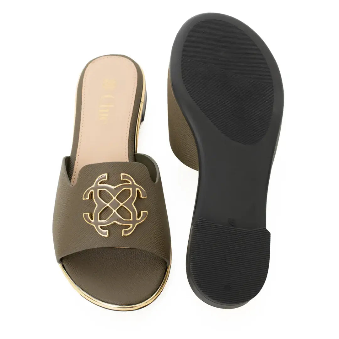 Chic Luxe Slide Sandals