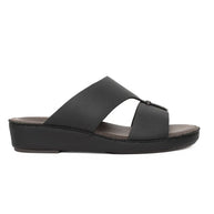 Chic Men Arabic Sandals Saffiano Leather