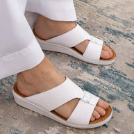 Genuine Leather Arabic Sandals By Chic
