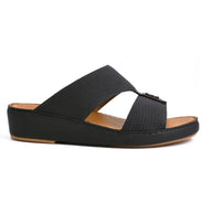 Lizard Textured Arabic Sandal
