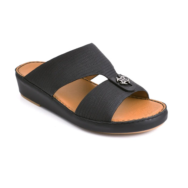 Lizard Textured Arabic Sandal