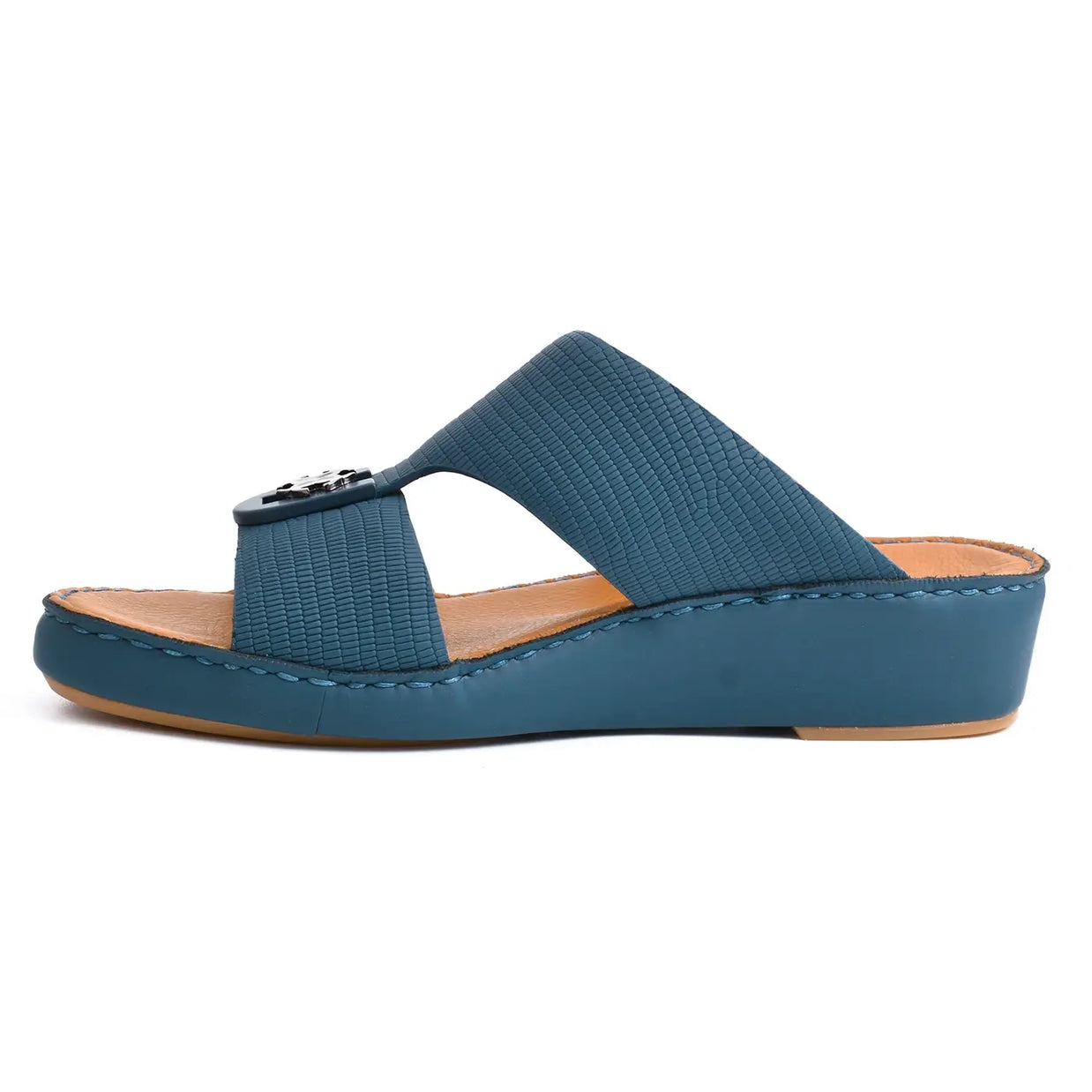 Lizard Textured Arabic Sandal