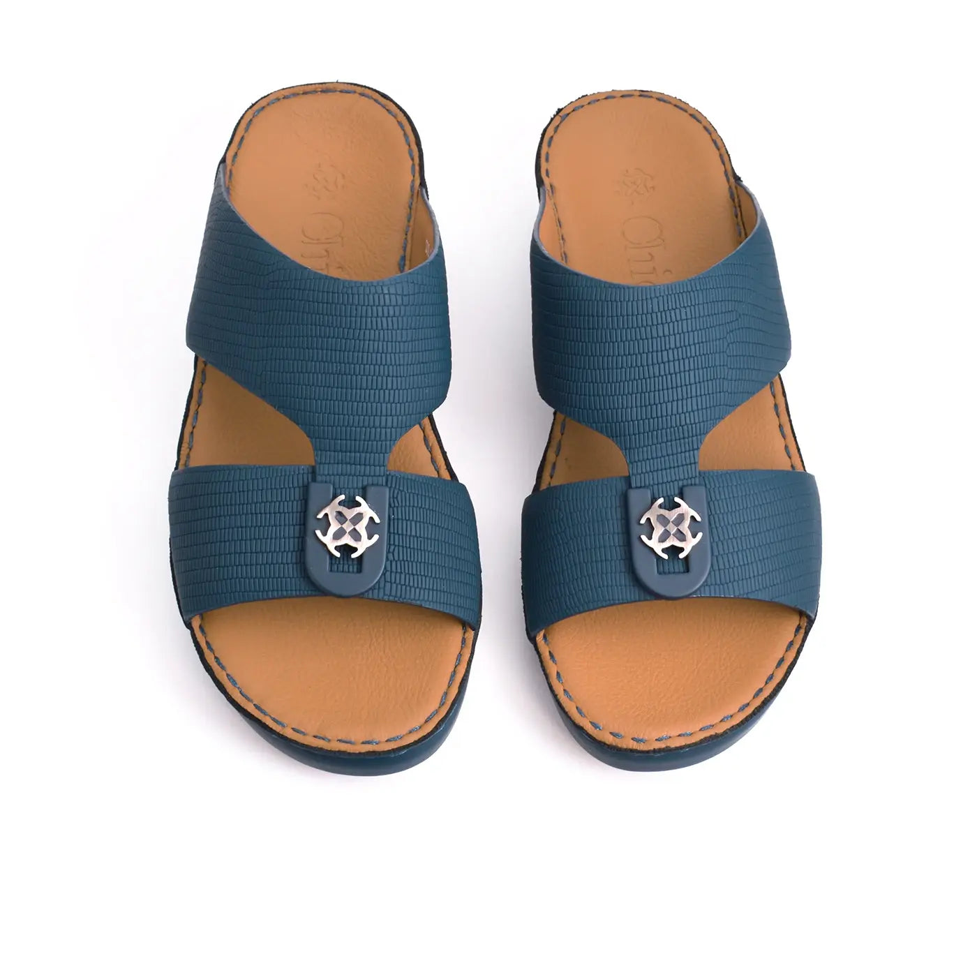 Lizard Textured Arabic Sandal