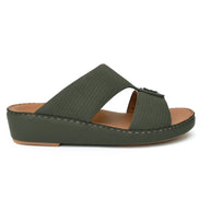 Lizard Textured Arabic Sandal