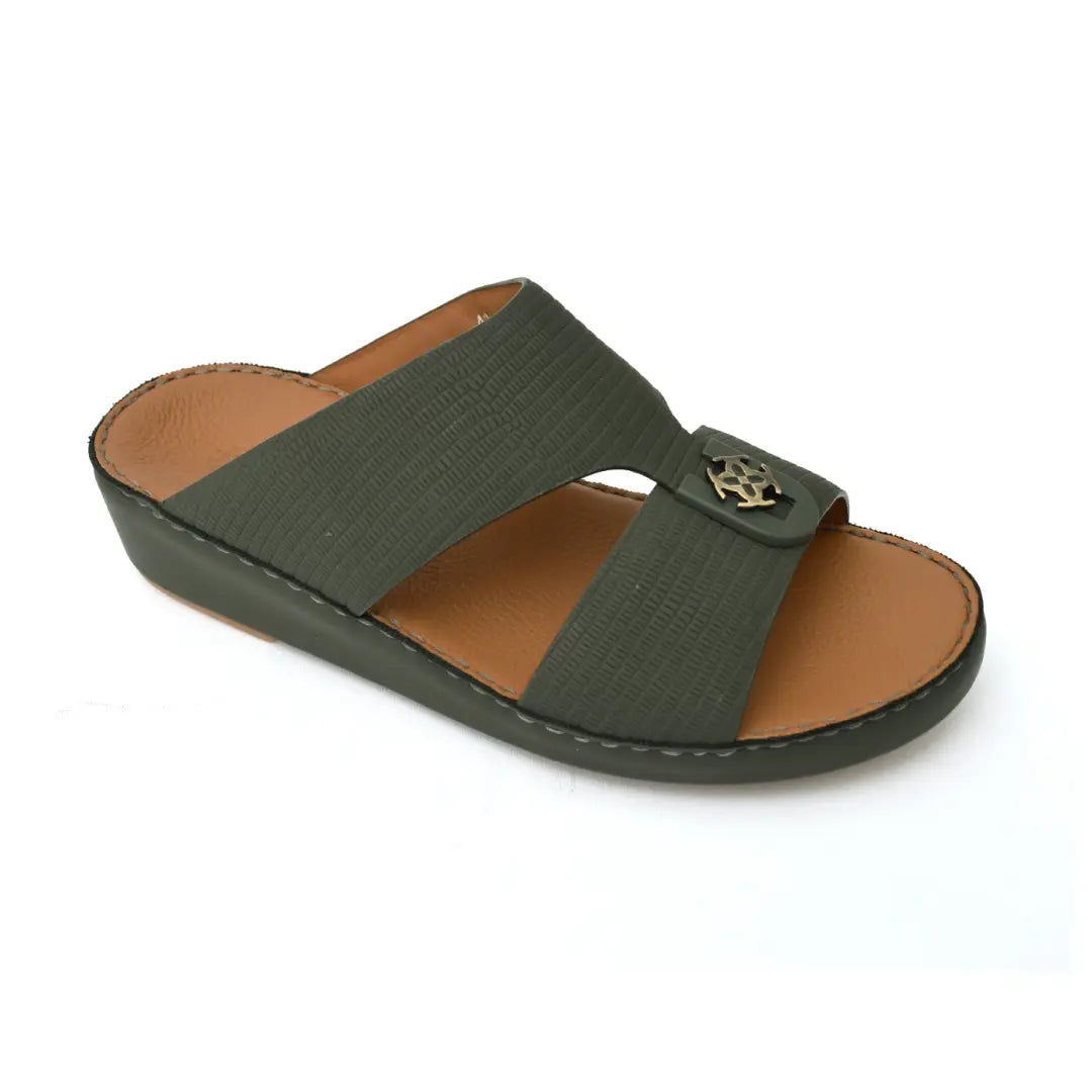 Lizard Textured Arabic Sandal