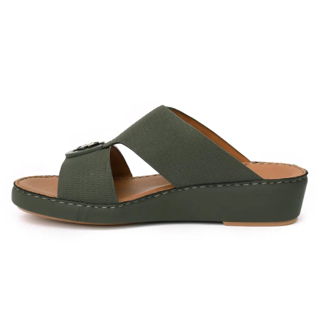 Lizard Textured Arabic Sandal