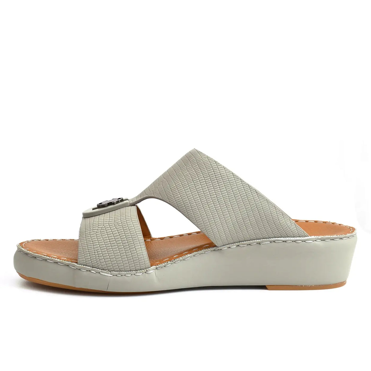 Lizard Textured Arabic Sandal