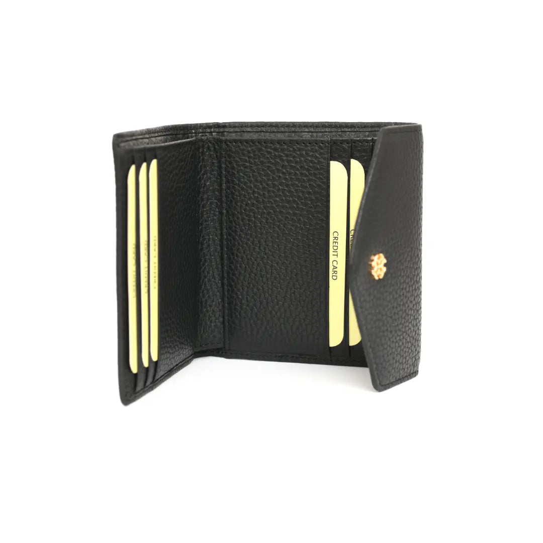 Chic mini trifold wallet for ladies