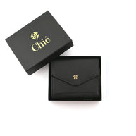 Chic mini trifold wallet for ladies