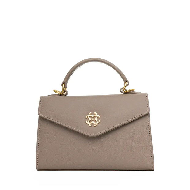 Multi-use chic saffiano leather bag