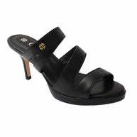 Chic Platform Heel in Soft Leather