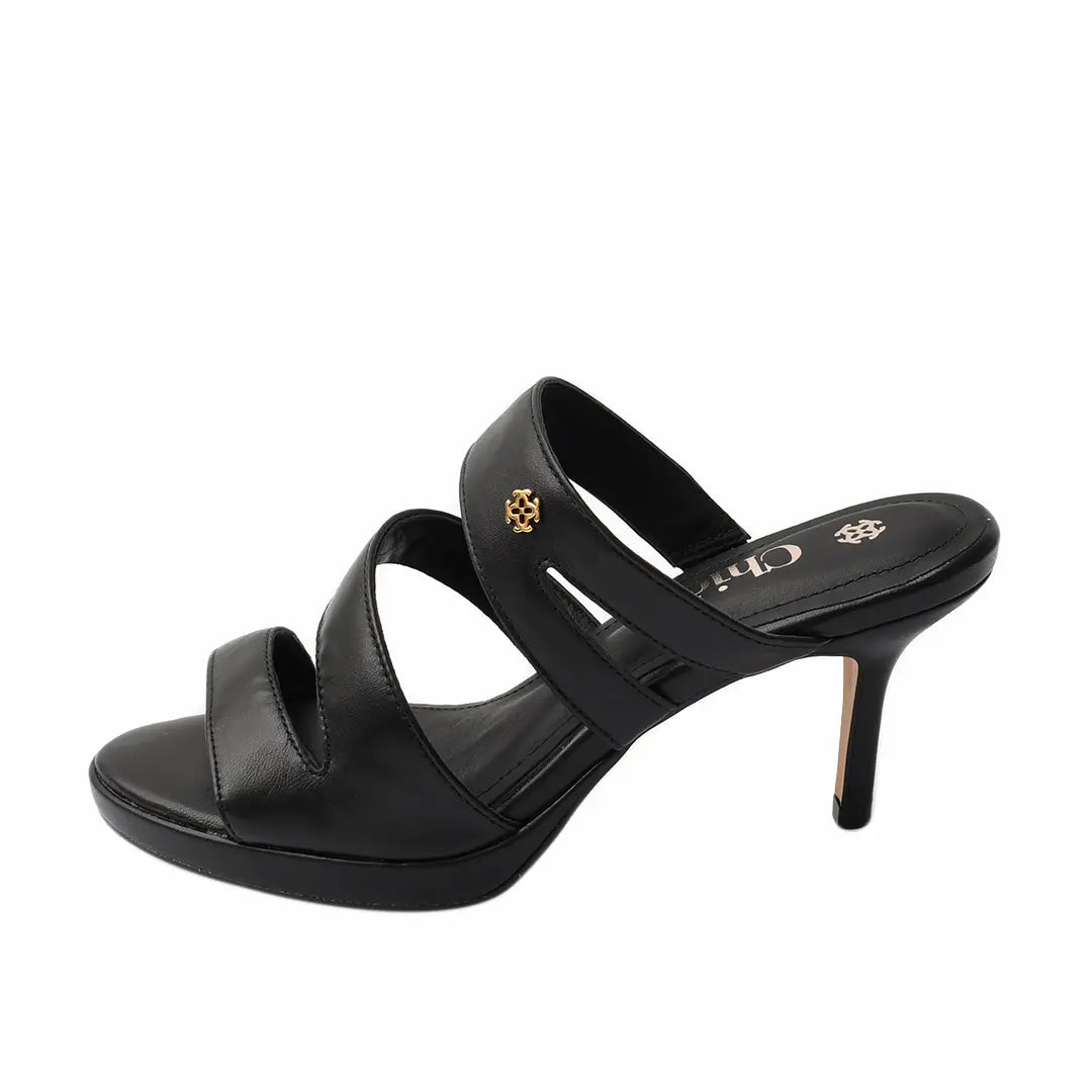 Chic Platform Heel in Soft Leather