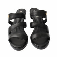 Chic Platform Heel in Soft Leather