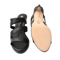 Chic Platform Heel in Soft Leather