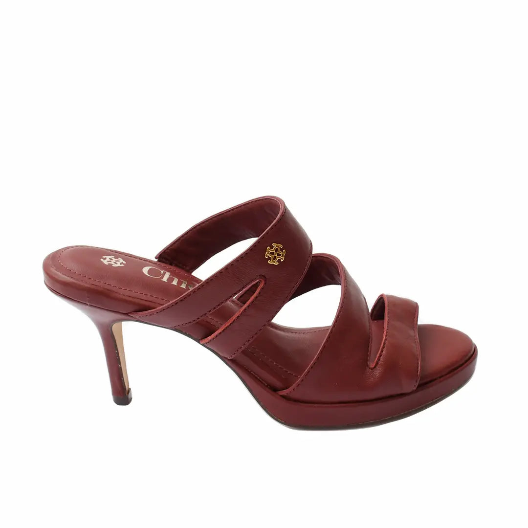 Chic Platform Heel in Soft Leather