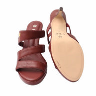 Chic Platform Heel in Soft Leather