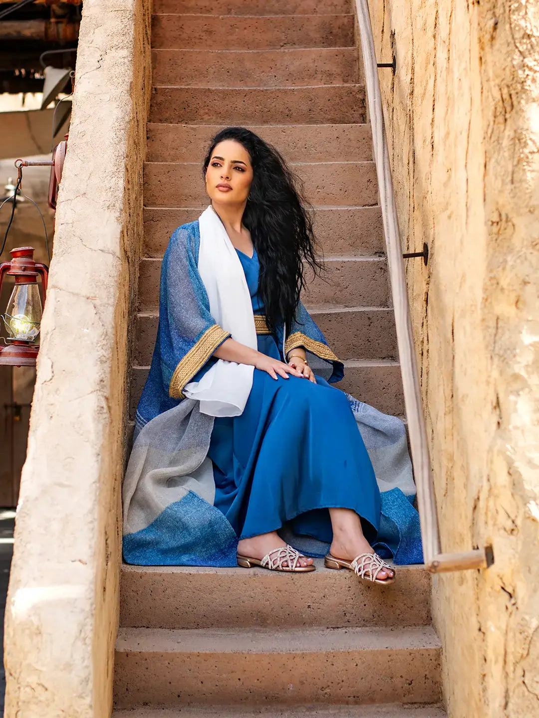 Rhinestone Embellished Flat Slipper