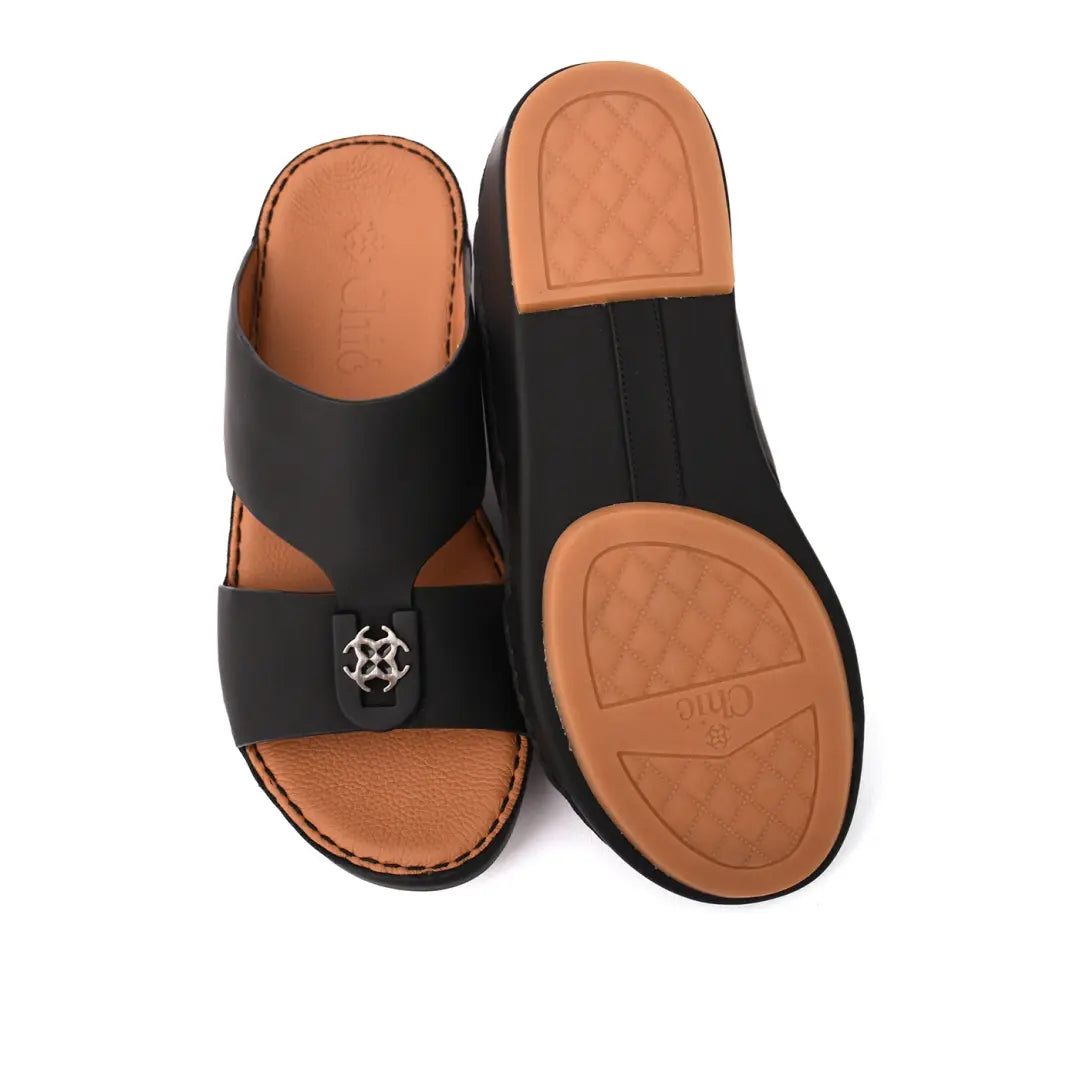 Leather Arabic Sandals By Chic