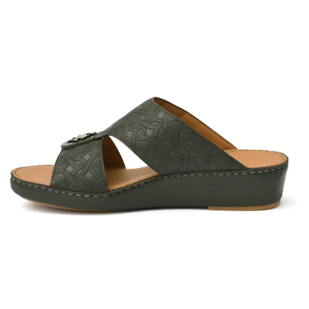 Festive Style Mens Arabic Sandals