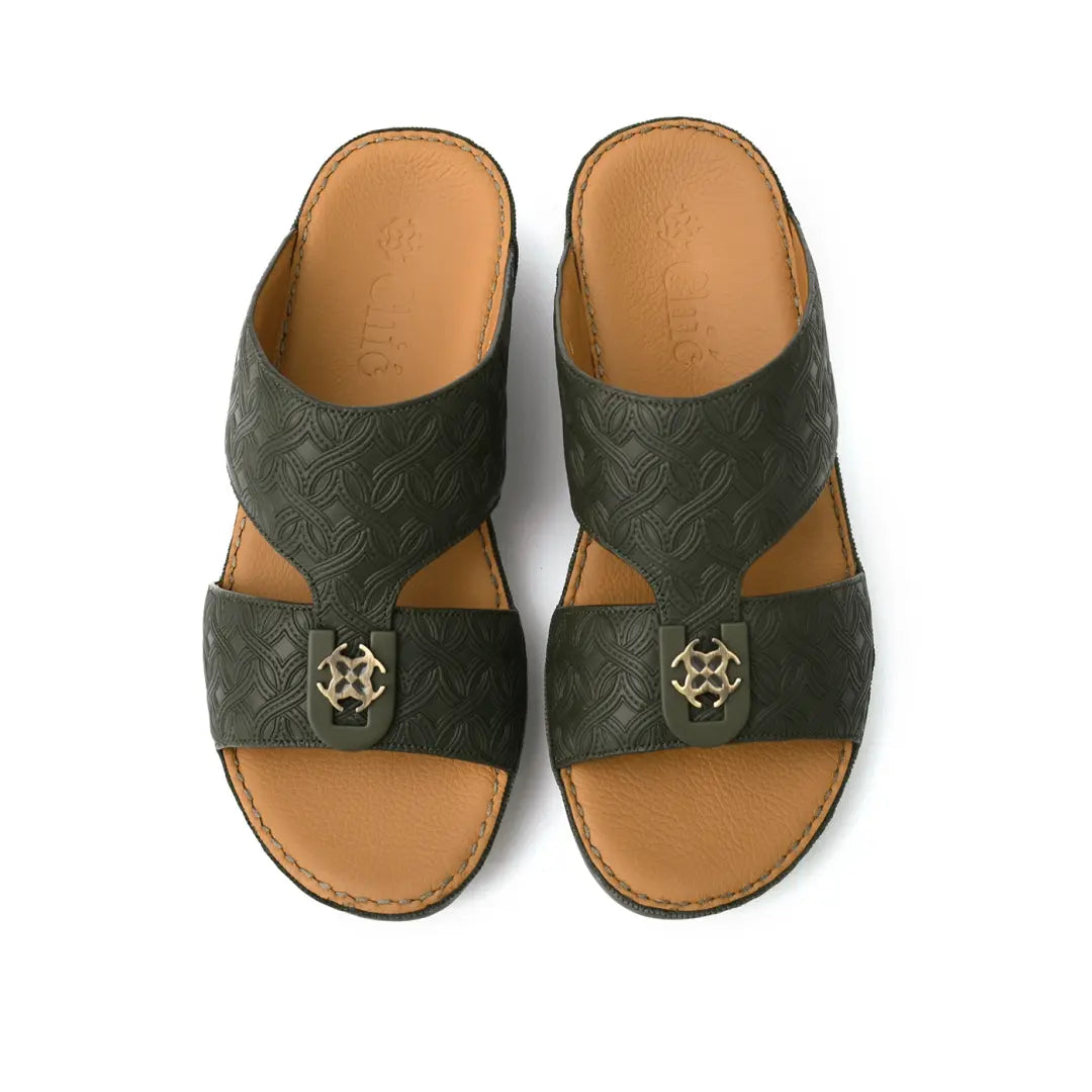 Festive Style Mens Arabic Sandals