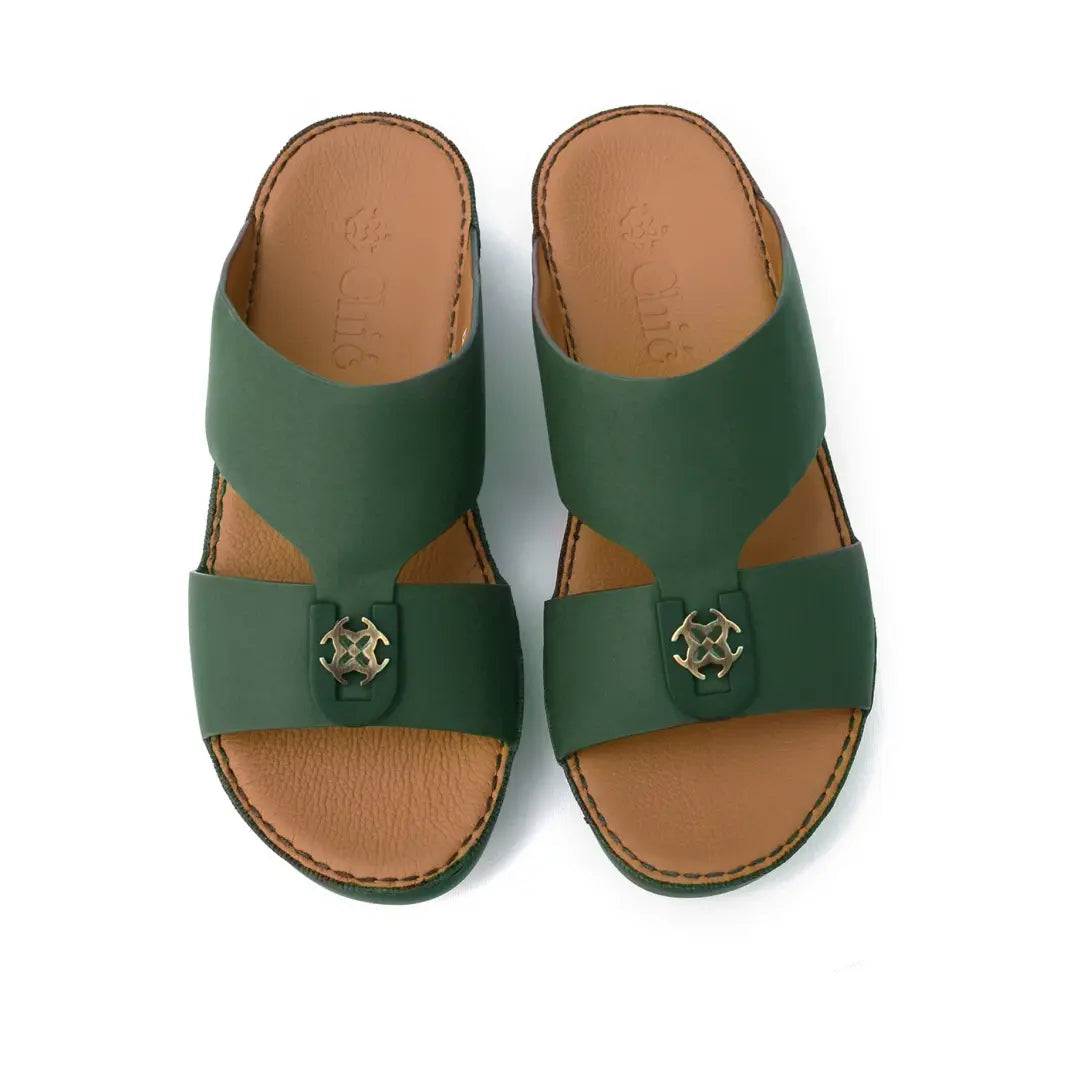 Leather Arabic Sandals By Chic