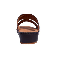 Genuine Rubber Finish Leather Arabic Sandal