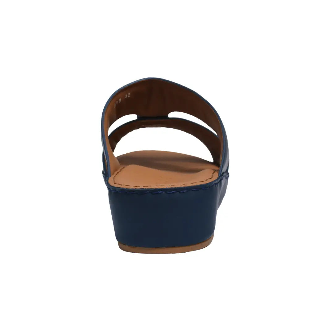 Genuine Rubber Finish Leather Arabic Sandal