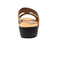 Men’s Genuine Leather Arabic Slippers with Signature Buckle