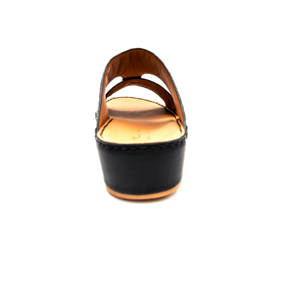 Embossed Calf Leather Sandals