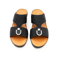 Embossed Calf Leather Sandals