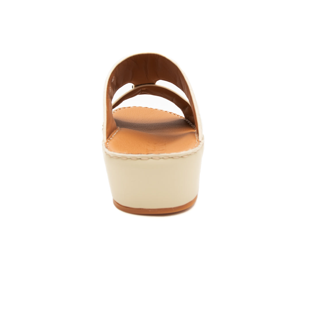 Embossed Calf Leather Sandals