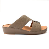 Embossed Calf Leather Sandals