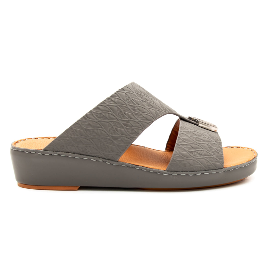 Embossed Calf Leather Sandals